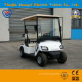 2 Seats Battery Powered Electric Sponge Seat with Safety Belt Per Seat Utility Mini Club Golf Carts with Ce Certificate